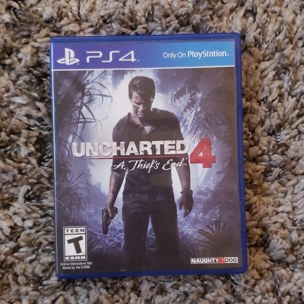 Uncharted 4 A Thief's End for Playstation 4